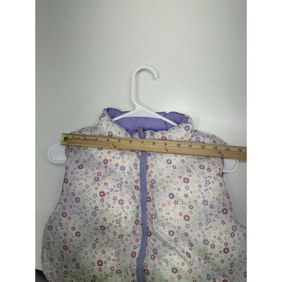 Girl Connection Childrens Girls Vest Size Large Puffer Reversible Zip Up Y2K - Picture 7 of 10